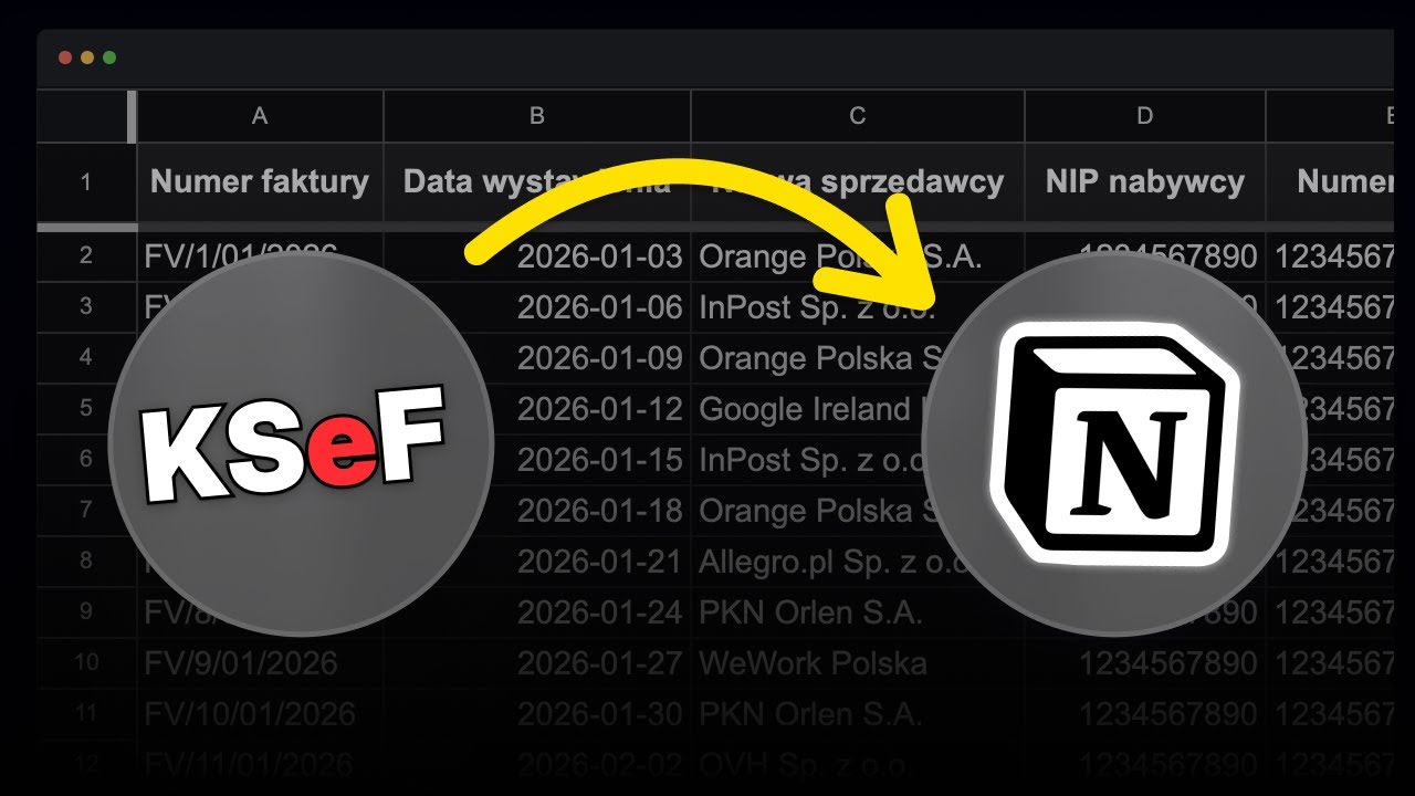Jak Połączyć KSeF z Notion? Poradnik KsefTools 2026