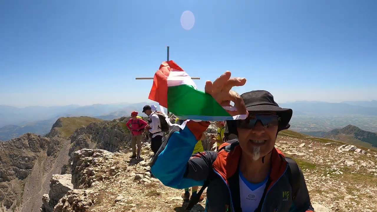 23 Luglio 2023 ascesa sul monte Sirente 2347m s.l.m. 4K