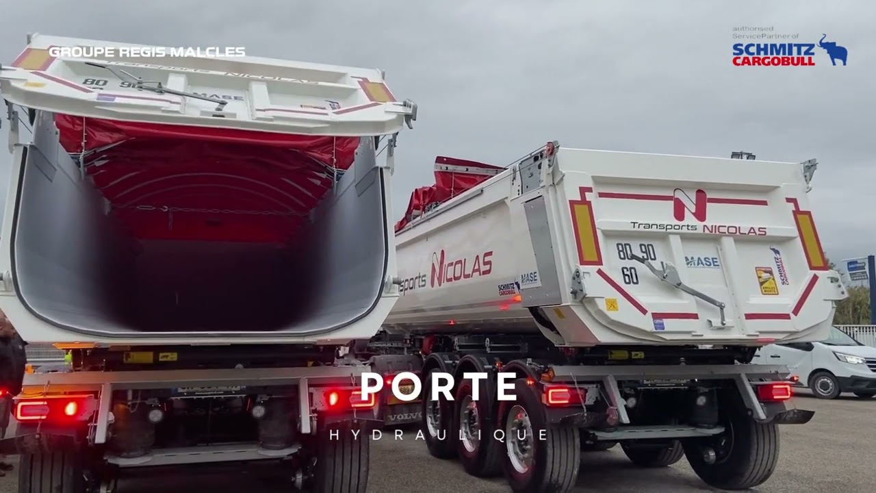 DOUBLE LIVRAISON - semi-remorque Schmitz Cargobull | Groupe Régis Malclès