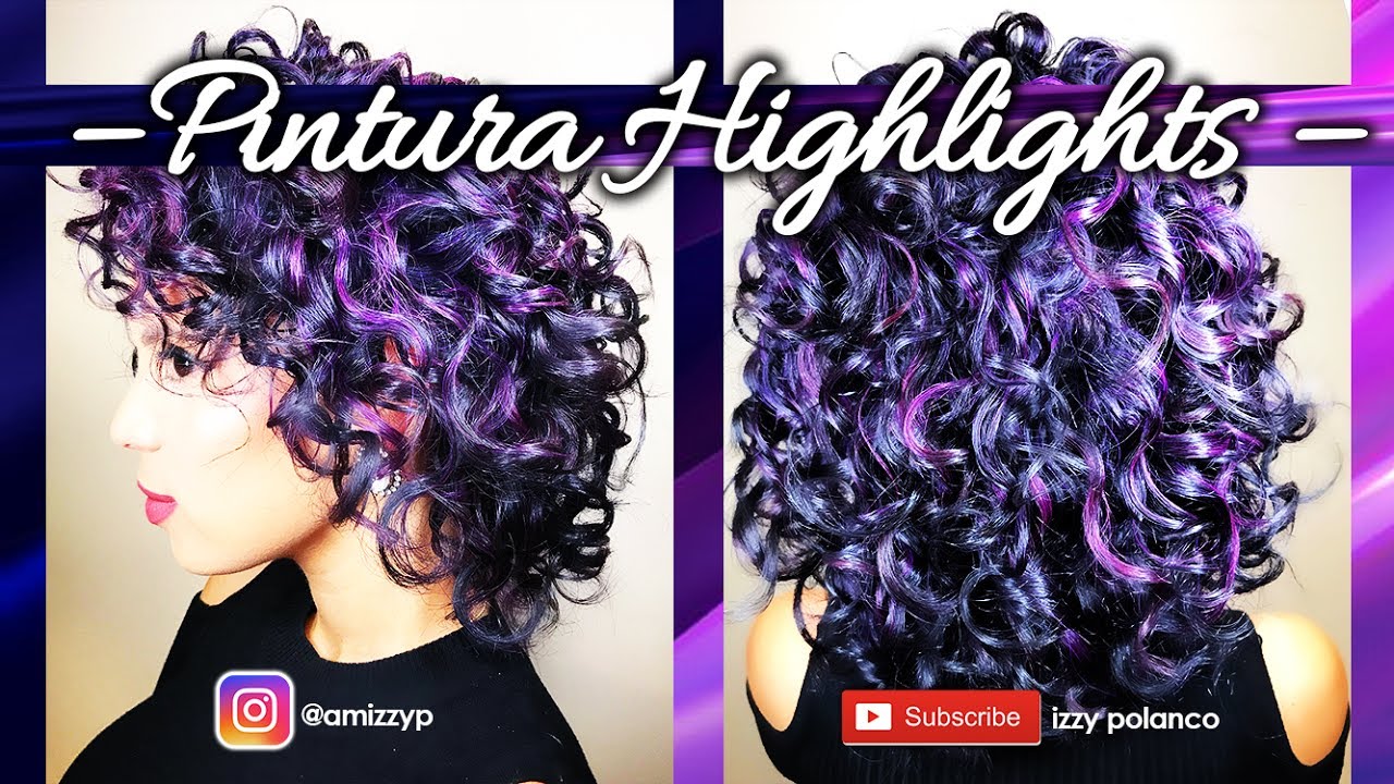 Pintura Highlights for Curly Hair