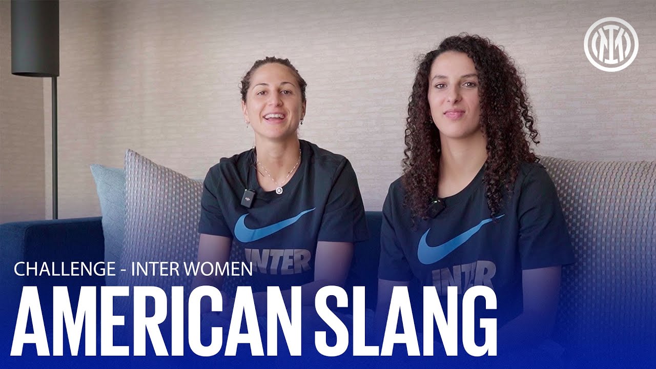 AMERICAN SLANG CHALLENGE powered by @Lenovo | INTER WOMEN ⚫🔵⚽ #InterWomen