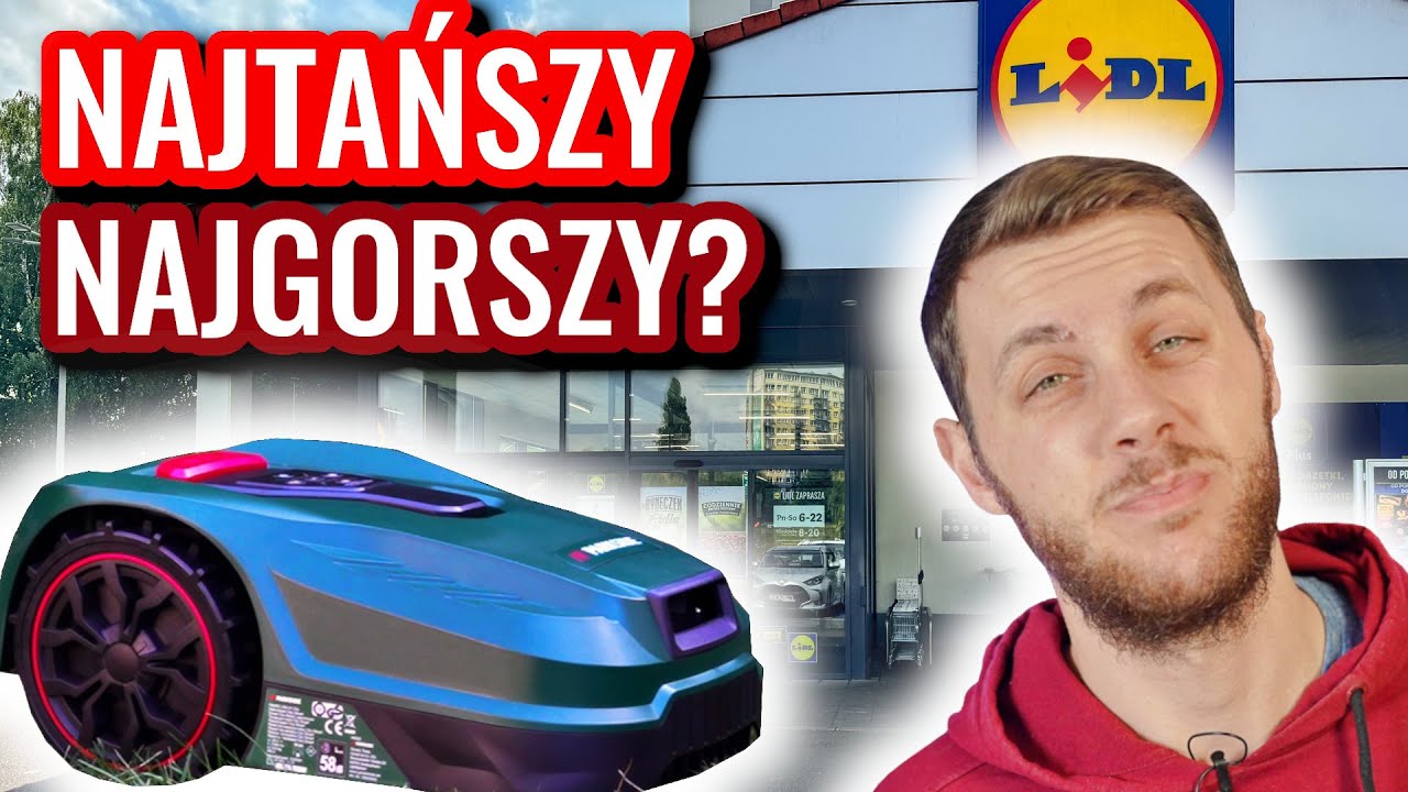 Robot koszący z Lidla za 999 złotych. Czy to ma w ogóle sens?