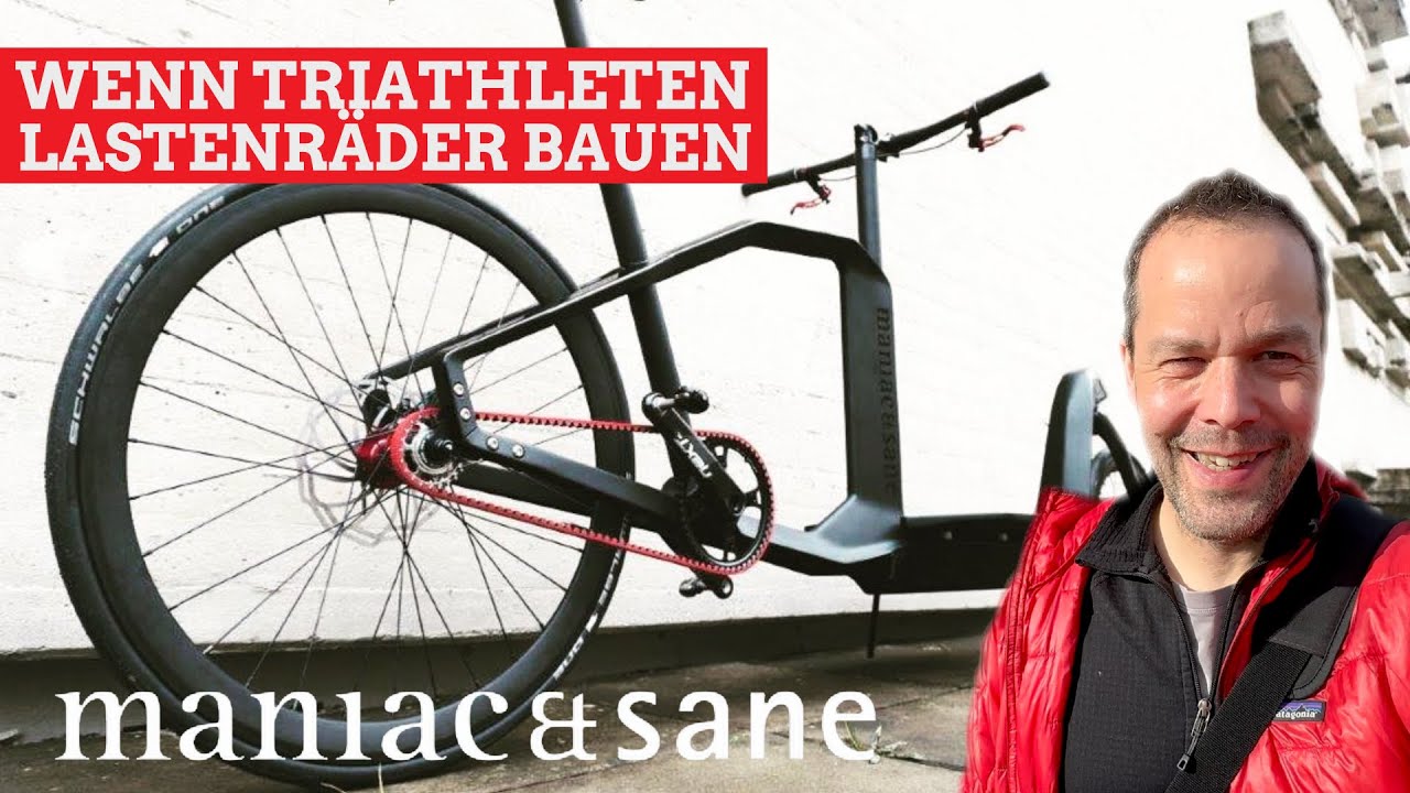 Lastenrad aus Carbon: Maniac & Sane