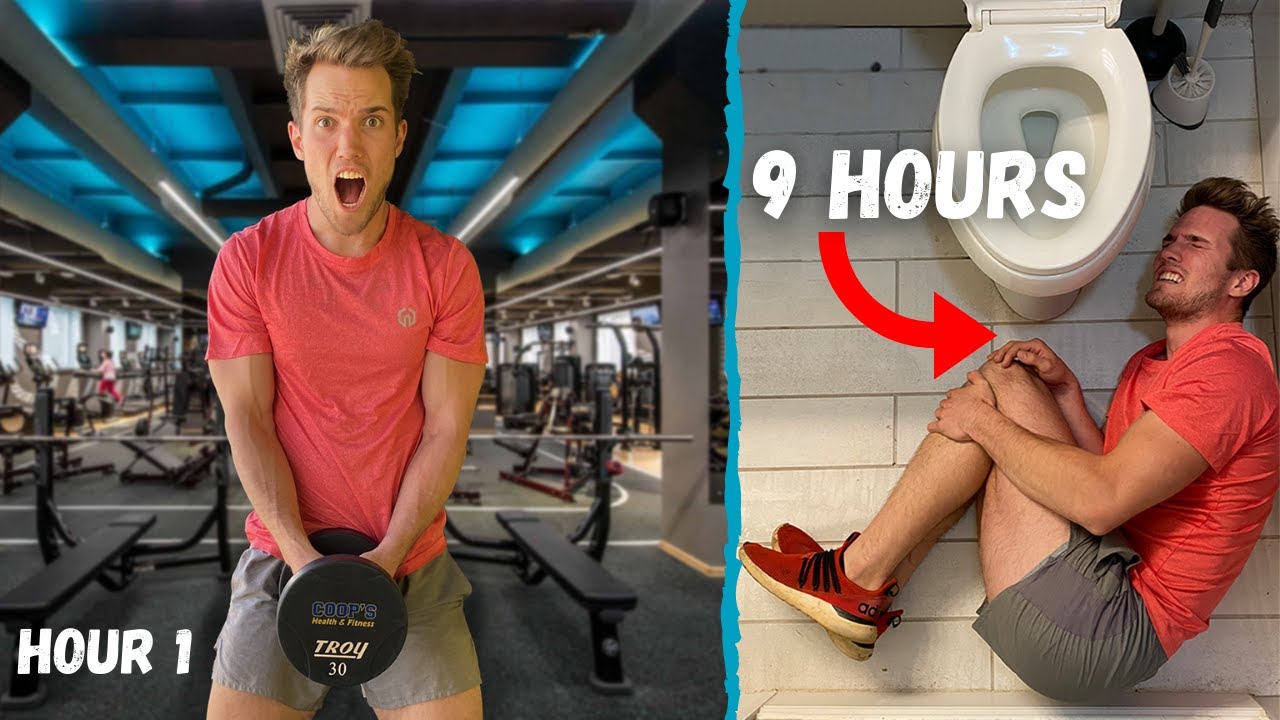I WORKED OUT FOR 12 HOURS STRAIGHT