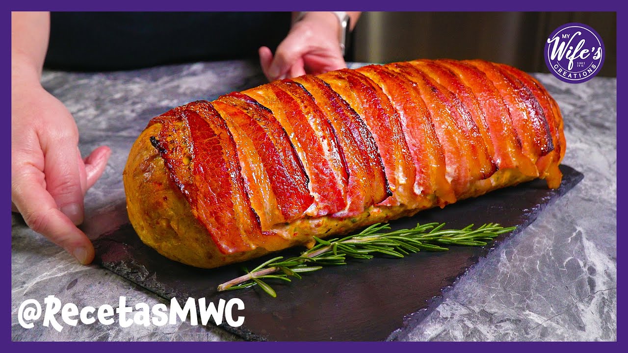 ROLLO DE PECHUGAS DE POLLO CON MUCHO SABOR Un Clásico que Siempre Triunfa en la Fiesta - RecetasMWC