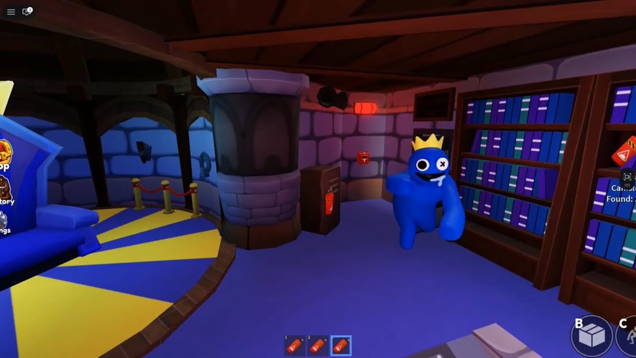 Rainbow Friend 2 challenge with out box?!?!?! (Part 1)