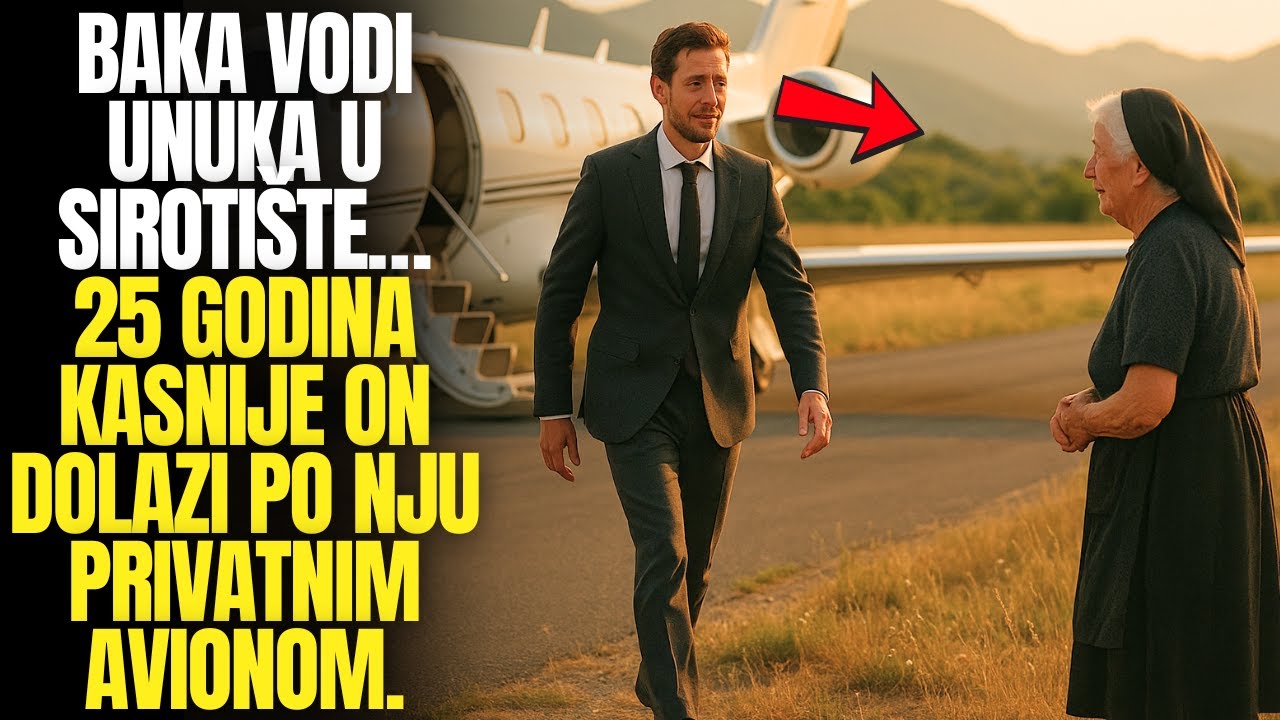 Baka vodi unuka u sirotište… 25 godina kasnije on dolazi po nju privatnim avionom.