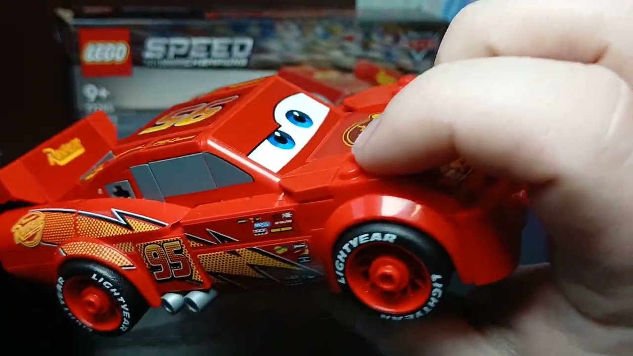 Lego speed champions Lightning McQueen set 77255 set review