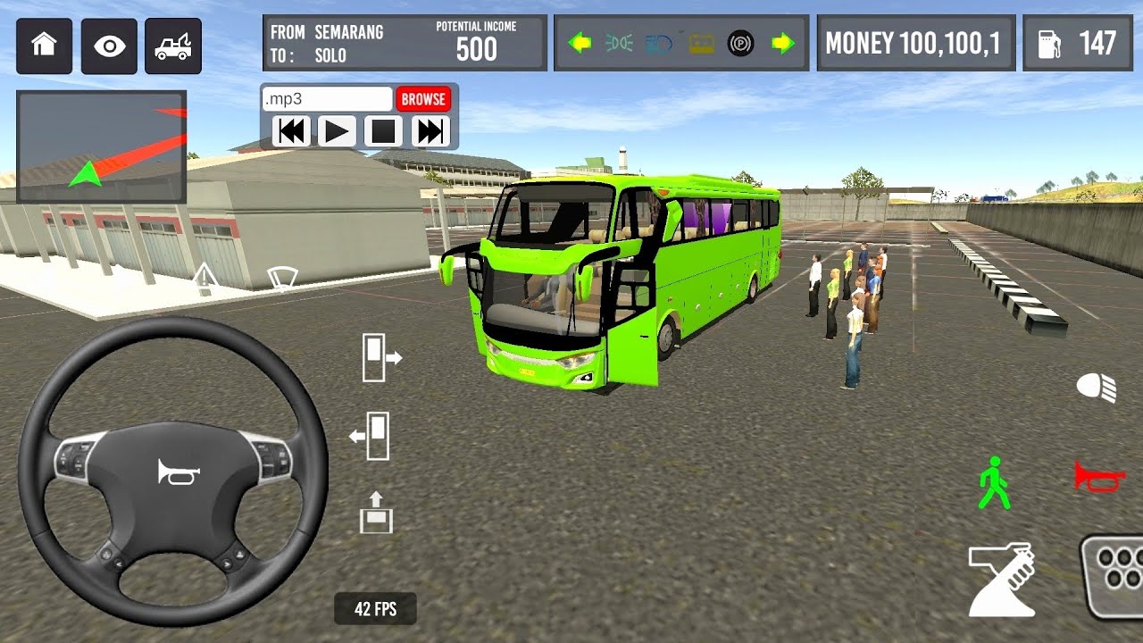 Euro coach bus simulator 🚌😍 newcoach bus simulator part- 5 Androidgameplay
