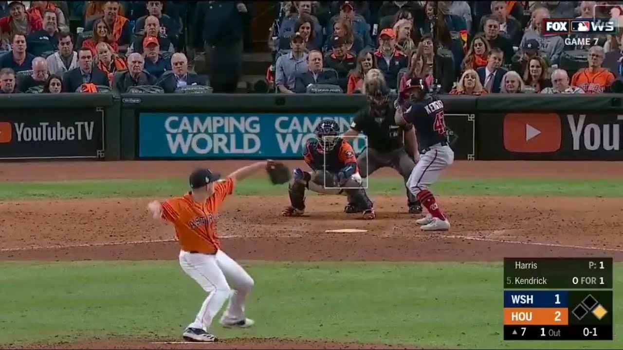 Howie Kendrick Go-Ahead 2-Run Home Run vs Astros | Nationals vs Astros WS Game 7