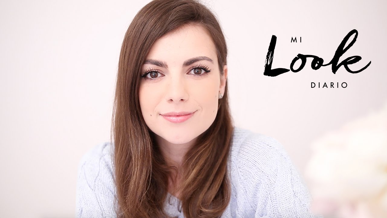 Mi estilo peinado y makeup de diario