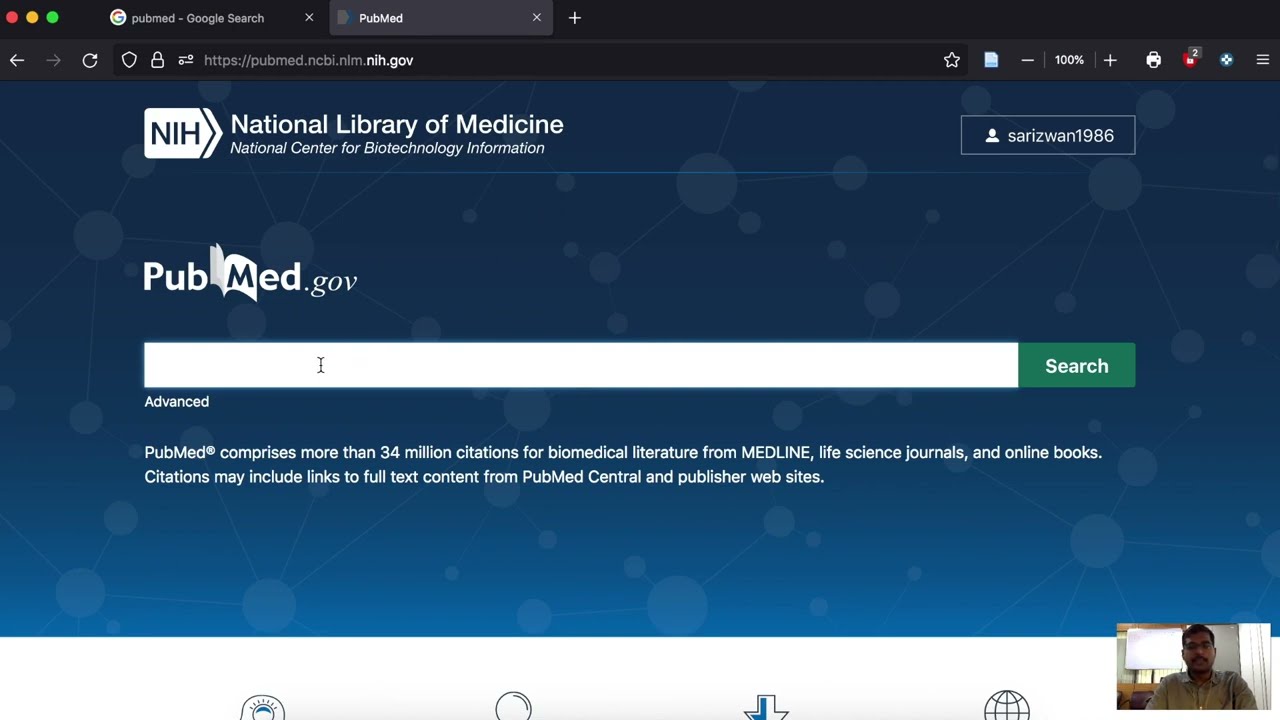 Literature search using PubMed and Organization using Zotero (tutorial)
