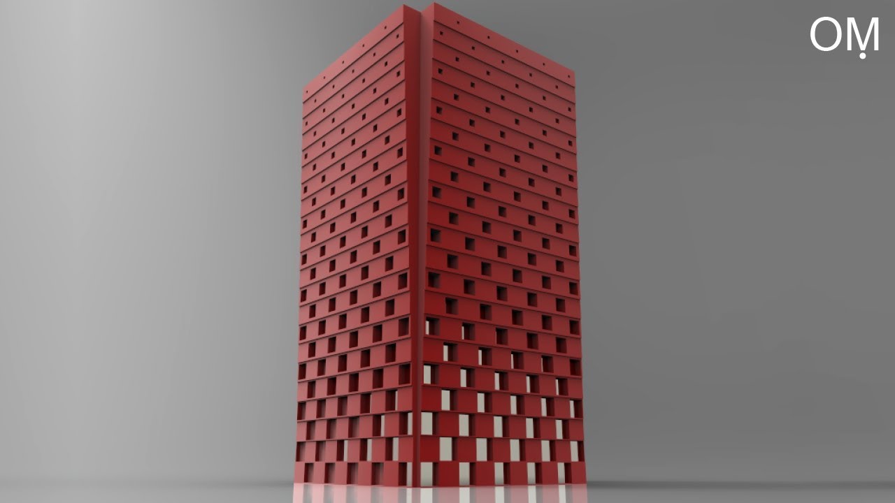 grasshopper parametric tower - facade tutorial