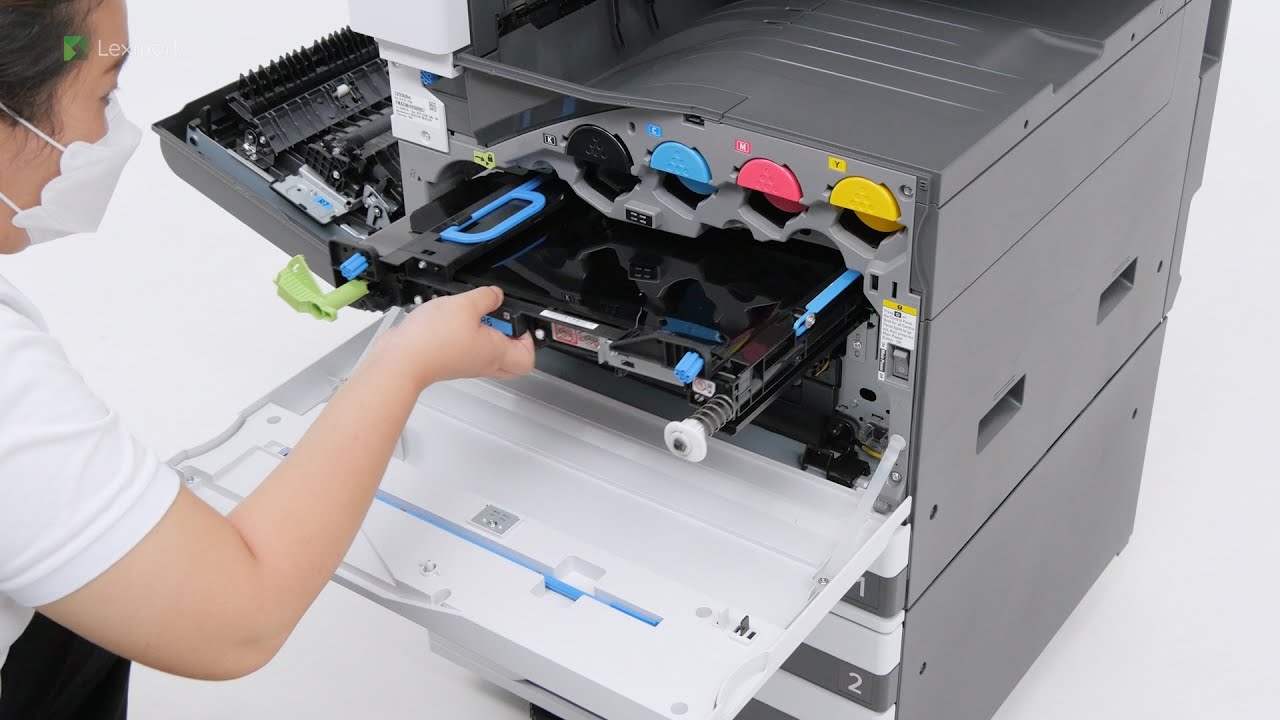 CX930/CX931/XC9325/XC9335&mdash;Replacing the transfer module