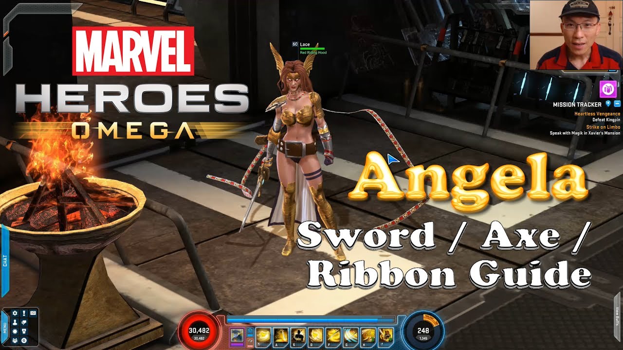 [Marvel Heroes Omega] Angela Sword / Axe / Ribbon Guide (Patch 2.13)