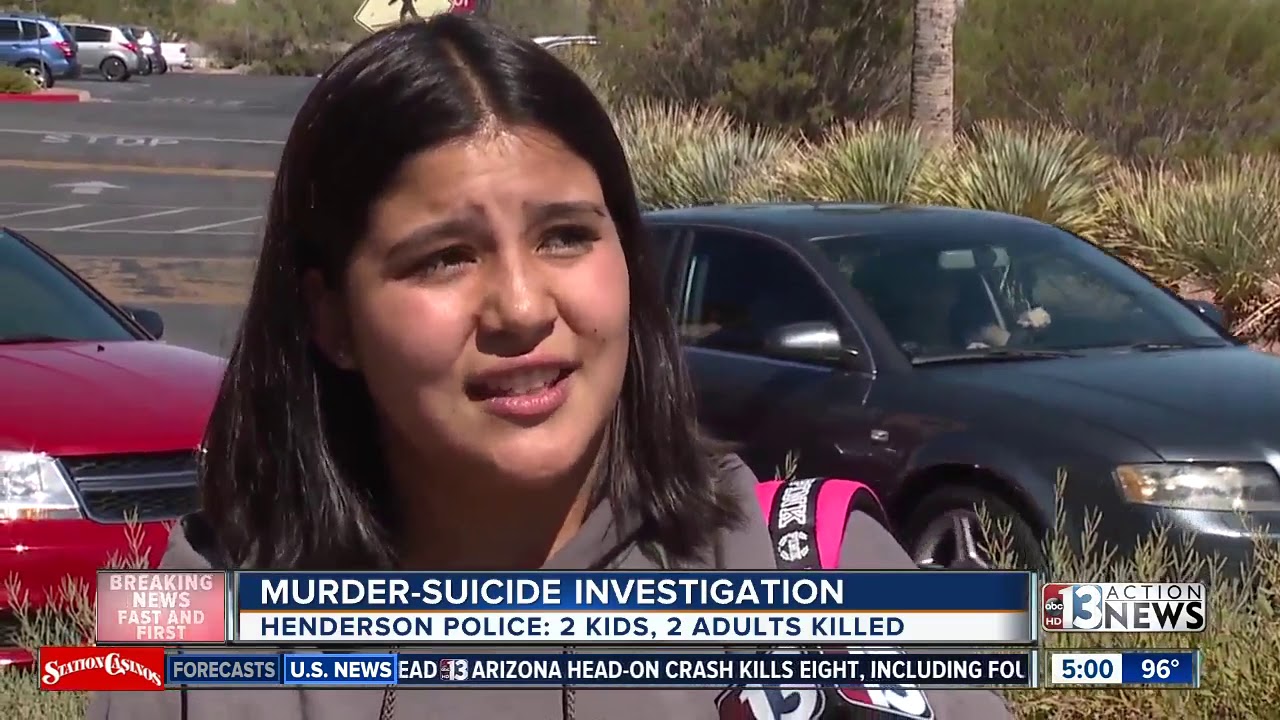 2 adults, 2 kids dead in apparent Henderson murder-suicide
