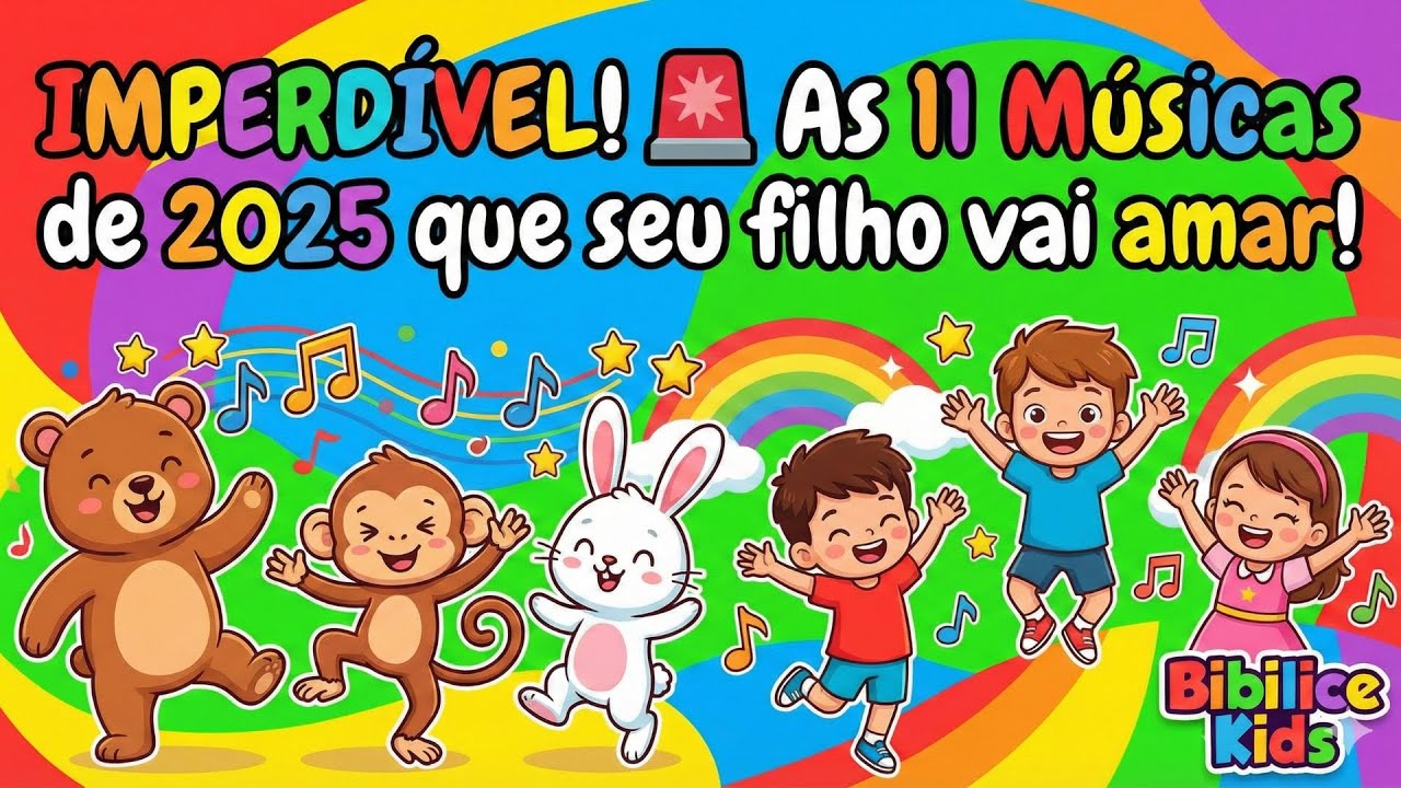 IMPERDÍVEL! 🚨 As 11 Músicas de 2025 que seu filho vai amar!