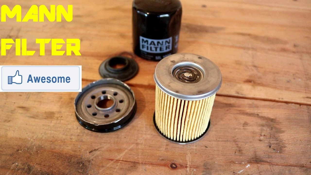 Mann Oil Filter - What's Inside...?
