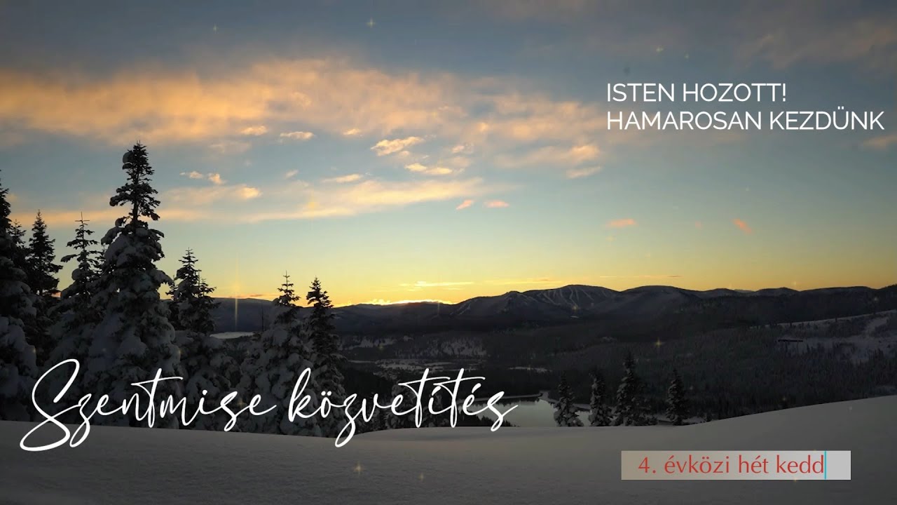 Szentmise közvetítés Szent Balázs püspök és vértanú |  4. évközi hét kedd | Bíró László püspök atya