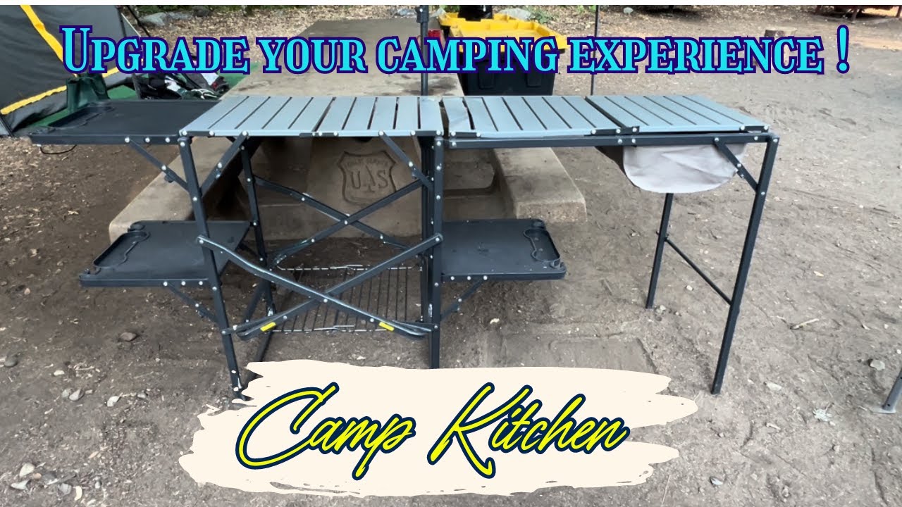 Why you need  GCI Outdoor camp kitchen for your next camping trip!