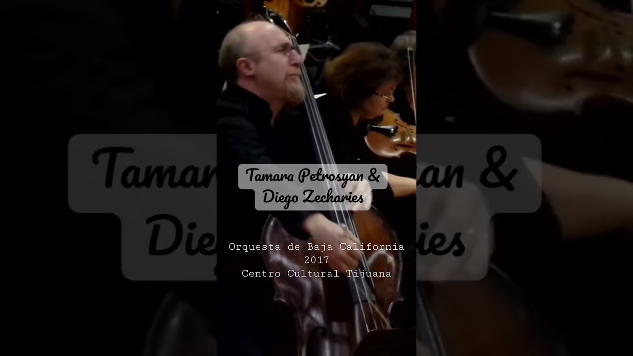 Tamara Petrosyan &Diego Zecharies, Orquesta de Baja California, 2017, Centro Cultural Tijuana #art