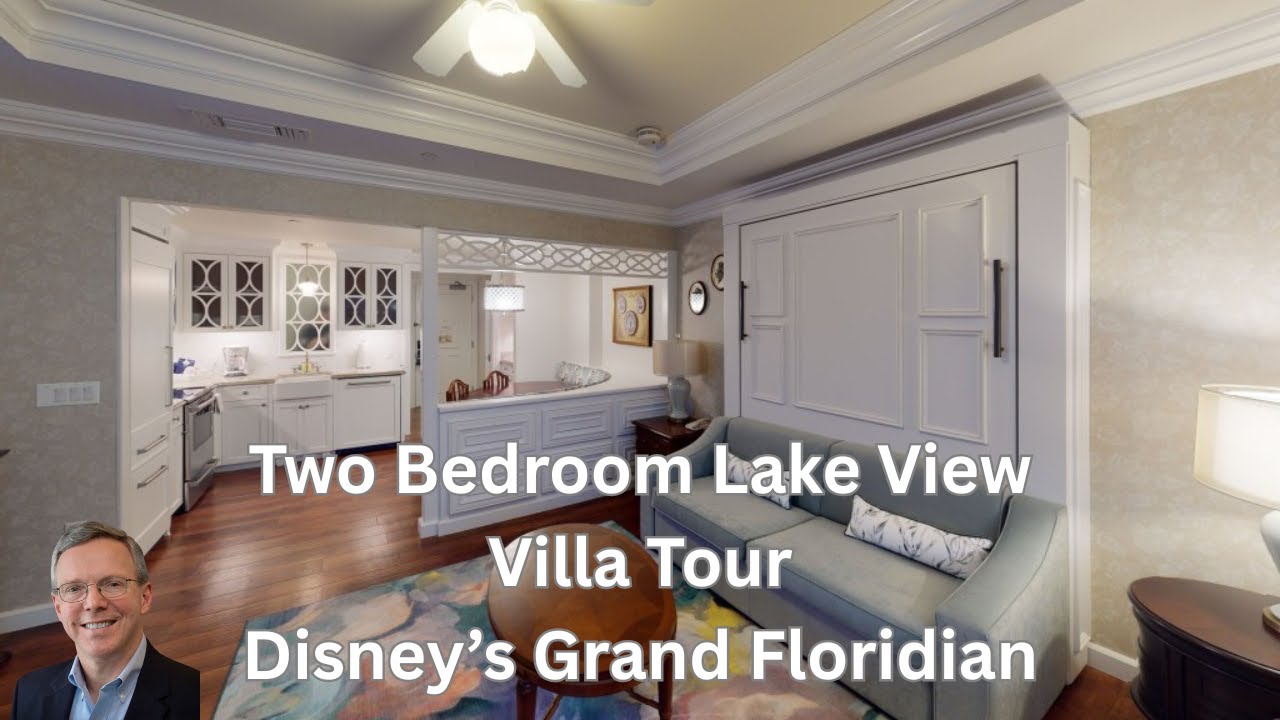 Two Bedroom Lake View Villa Tour I Disney's Grand Floridian 