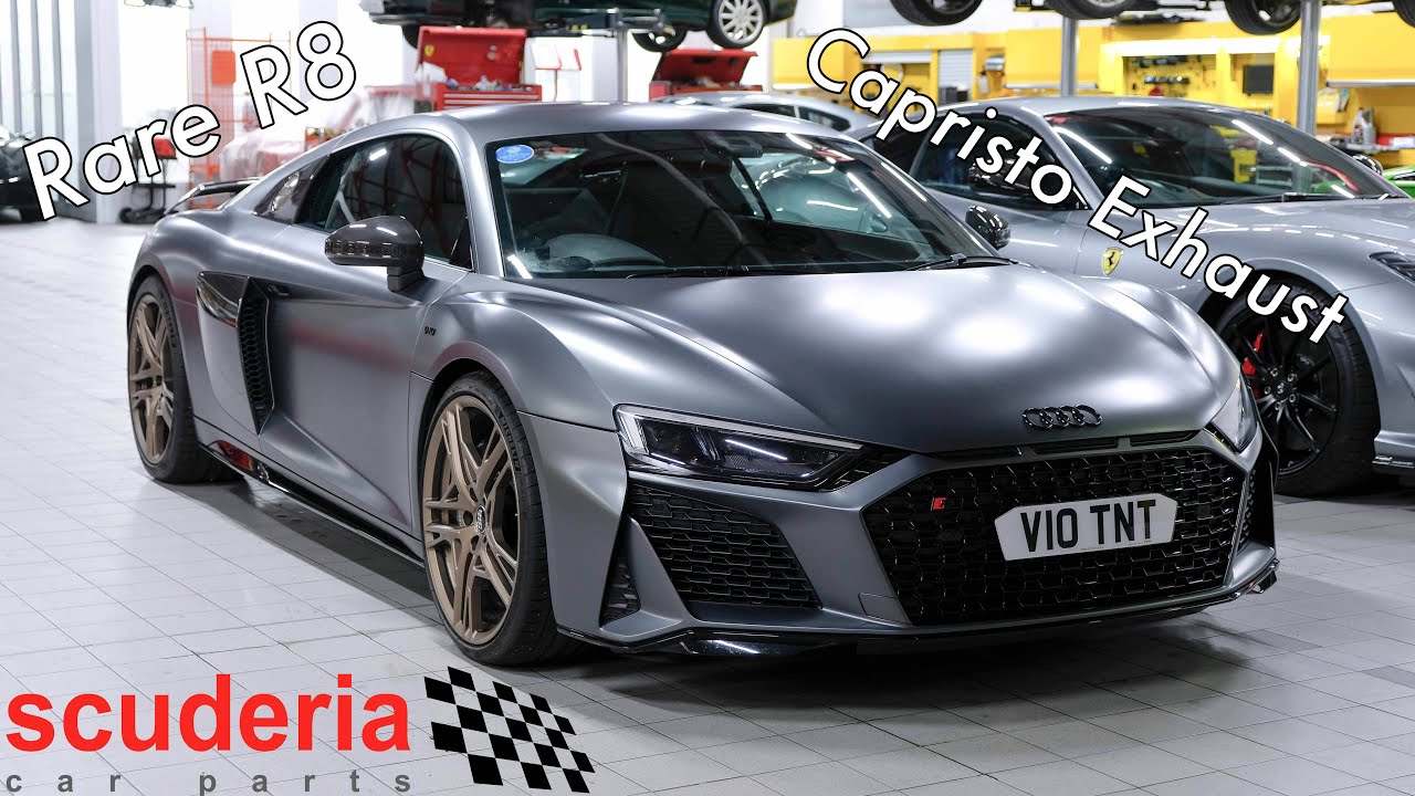 We fitted this Audi R8 V10 Decennium with an AMAZING Capristo exhaust!