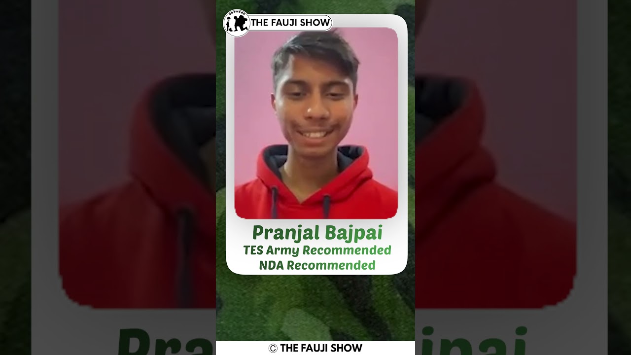 &ldquo;Going to NDA Directly for my SSB&rdquo; ? 😂😂 ft NDA Double Recommended Pranjal