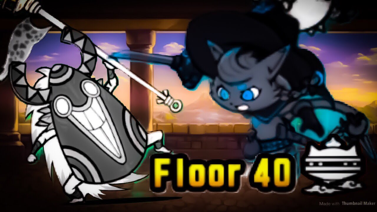 Battle Cats | Darktanyan VS Masked Yulala | Heavenly Tower: Floor 40