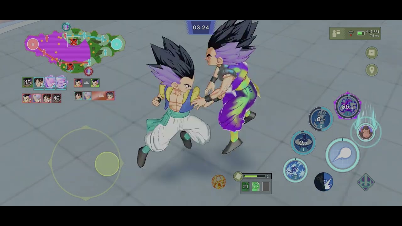 First Time Using Gotenks on iPhone 16e | #Swiph #DragonBallGekishinSquadra #DBGS #SuperSaiyanGotenks