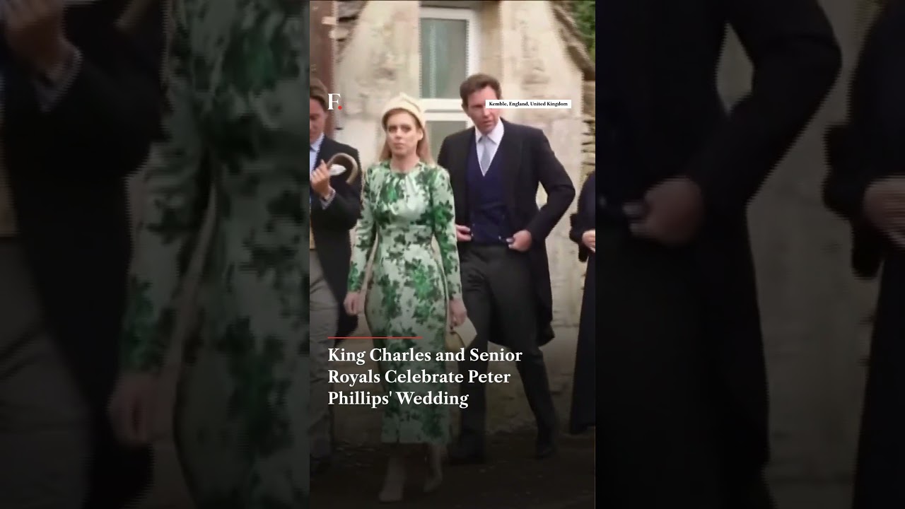 King Charles Joins Senior Royals For Peter Phillips' Wedding | Firstpost News | N18G