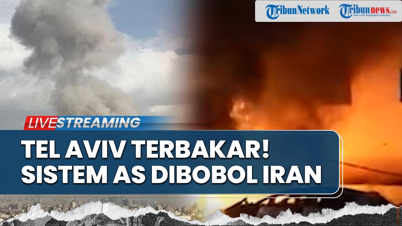 🔴Balas Dendam! Iran Bobol Sistem Patriot Shield AS hingga Tel Aviv Terbakar Hebat Dihantam Rudal