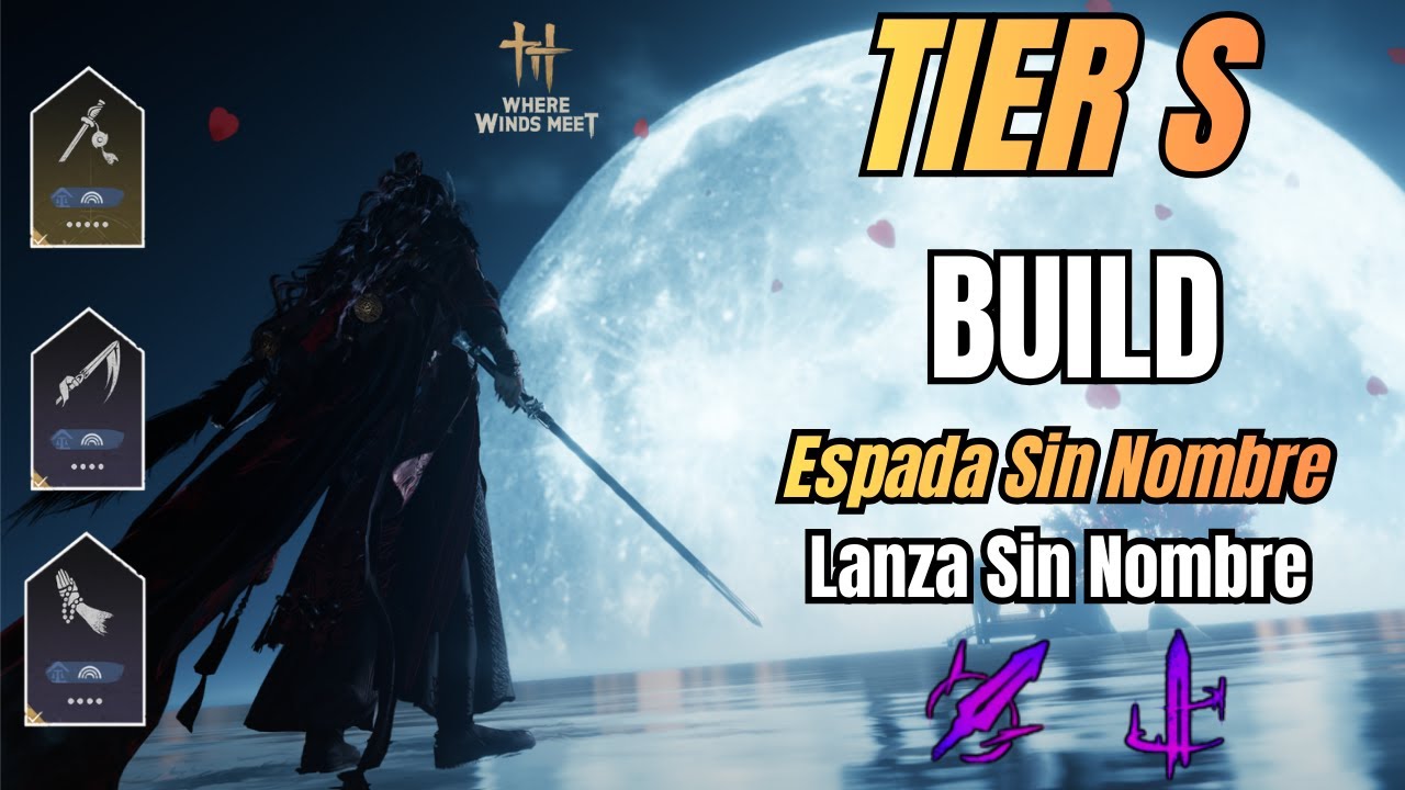EL REY DE LAS GVG | BUILD META Espada y Lanza Sin Nombre | Where Winds Meet