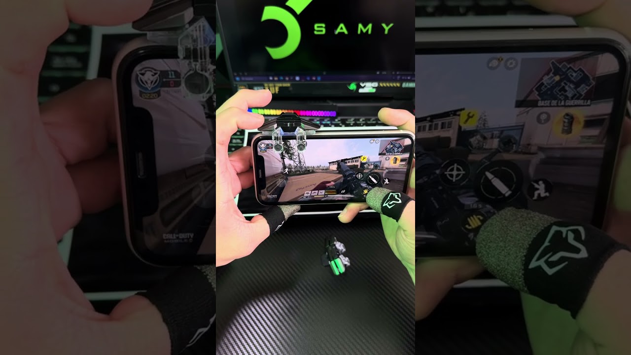 Probando Gatillos eléctricos K5 sarafox en Call Of Duty mobile