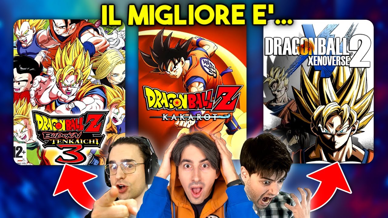 Votiamo il VIDEOGIOCO MIGLIORE di DRAGON BALL (Tube e Blazi litigano 😱)