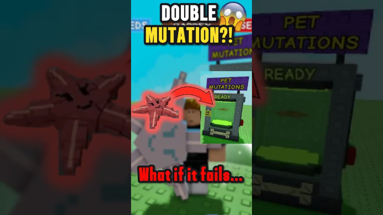 DOUBLE Mutation?! What Happens If You Mutate Again? #growagarden #petmutation #pets