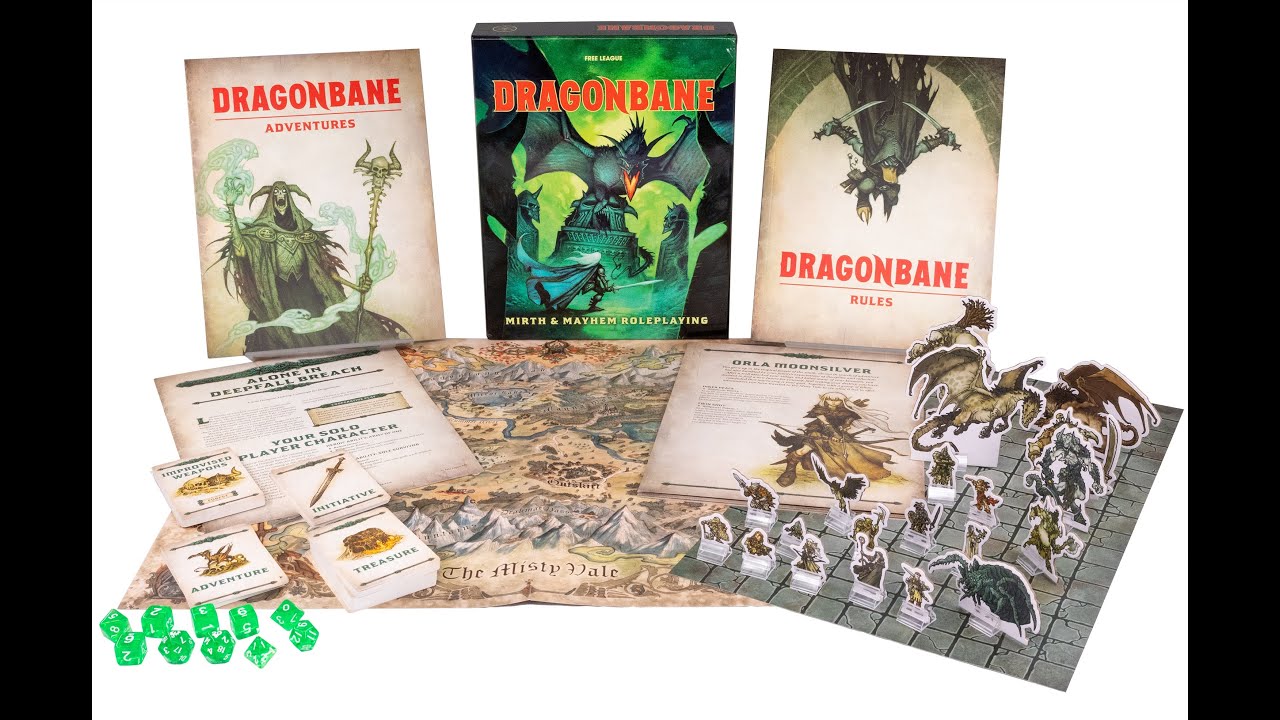 THE NEW OLD SCHOOL! DRAGONBANE RPG ON TABLETOP TUESDAY!