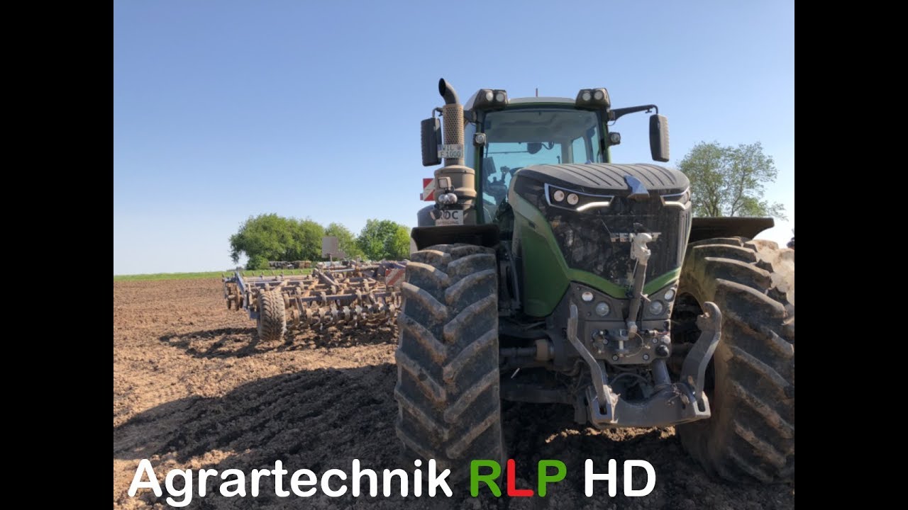 Fendt 1042 Vario / Köckerling Allrounder / Staub und Wind