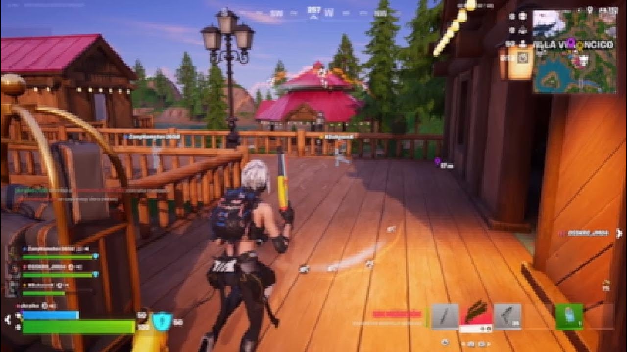 Fornite El Yeti pata grande