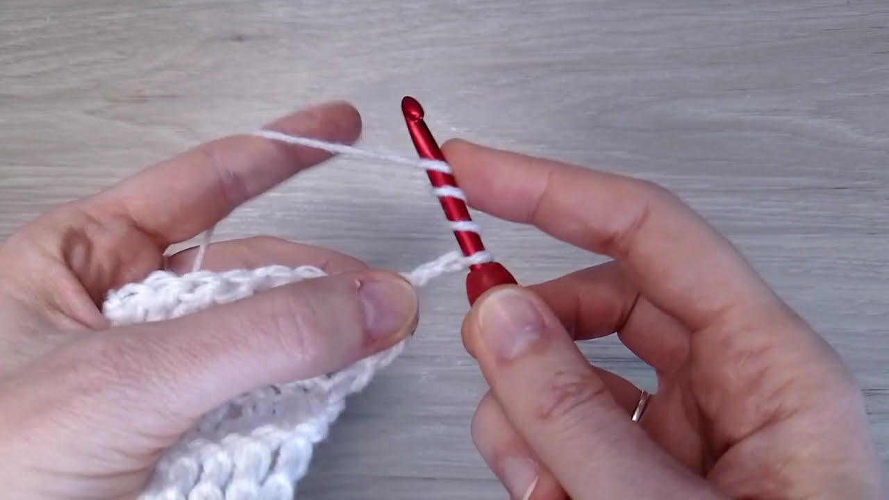 Leçon n°12: la triple bride au crochet