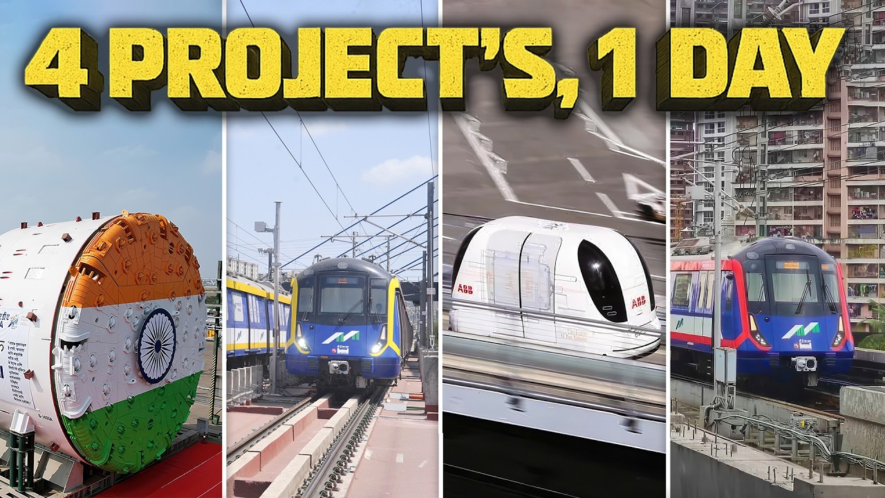 Mumbai's Biggest Infra Day? Metro 2B, Metro 9 & More
