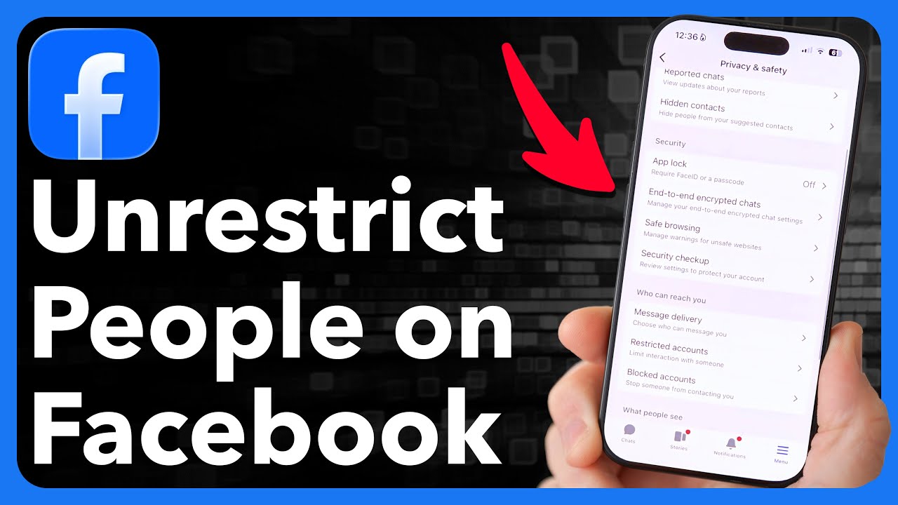 How To Unrestrict Someone On Facebook