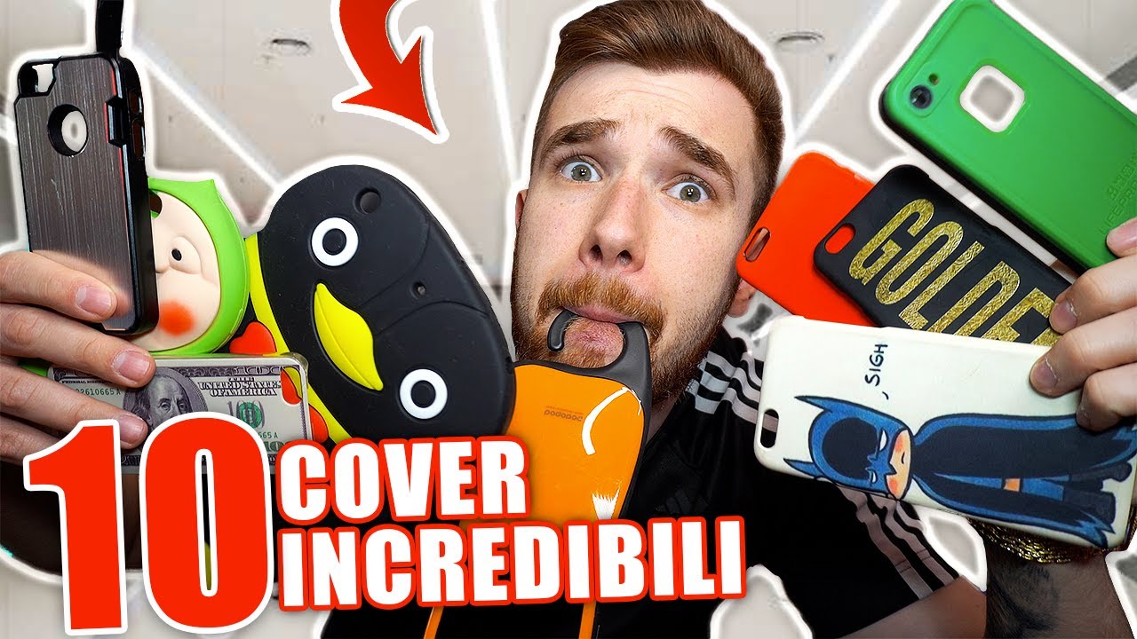 LE MIE 10 COVER PER iPHONE PI&Ugrave; STRAMBE!