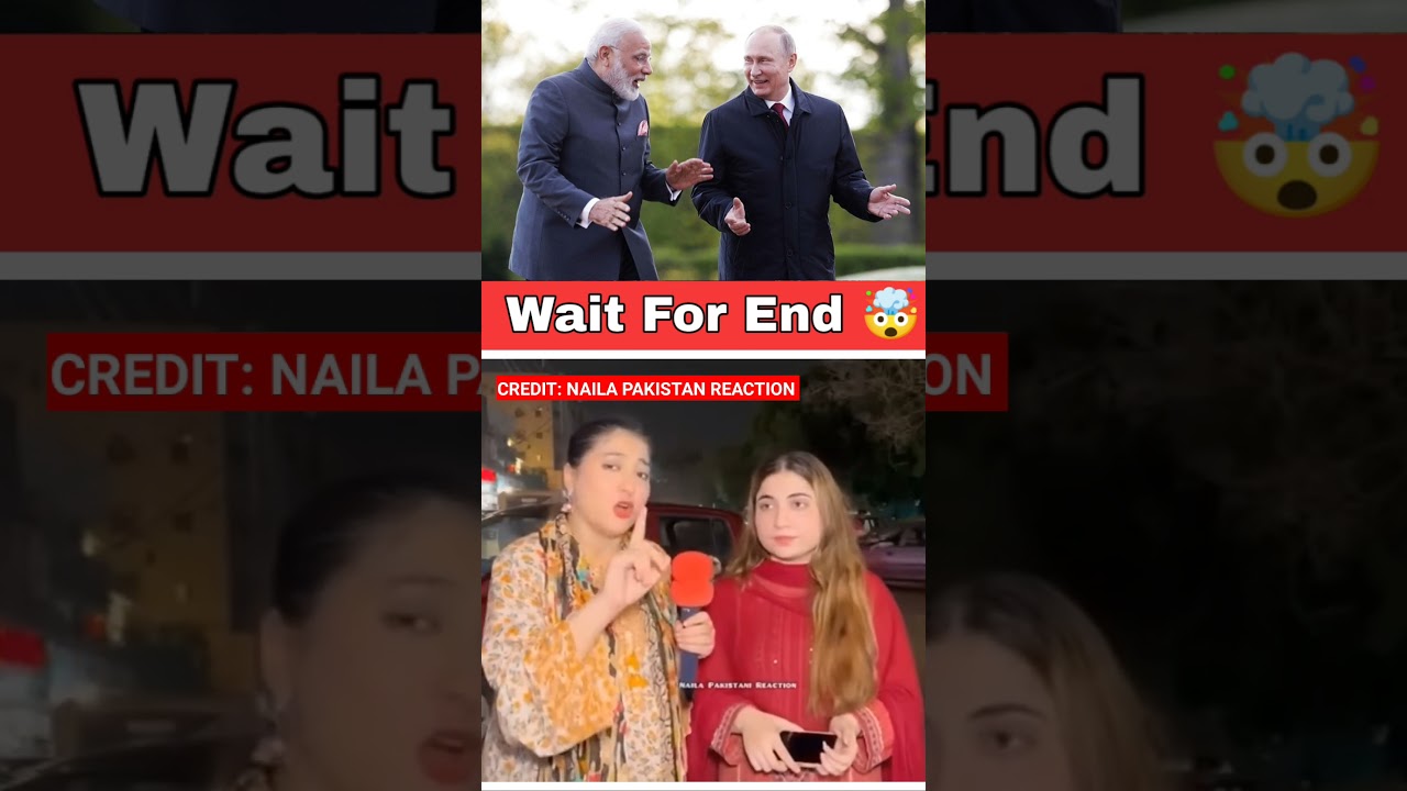 Pak Reaction on India 🤯! India Russia Friendship #pakistan #shorts #russia