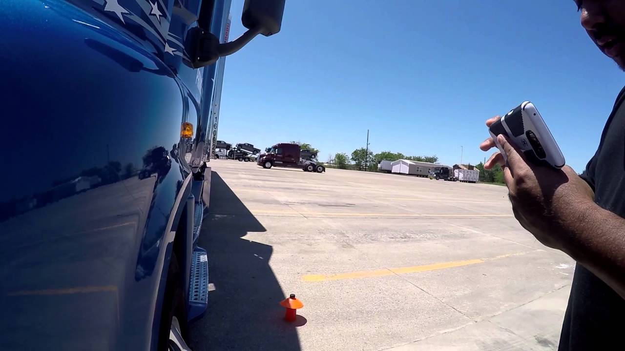 Truck Backing - 45 Degree (Video 1 of 2)