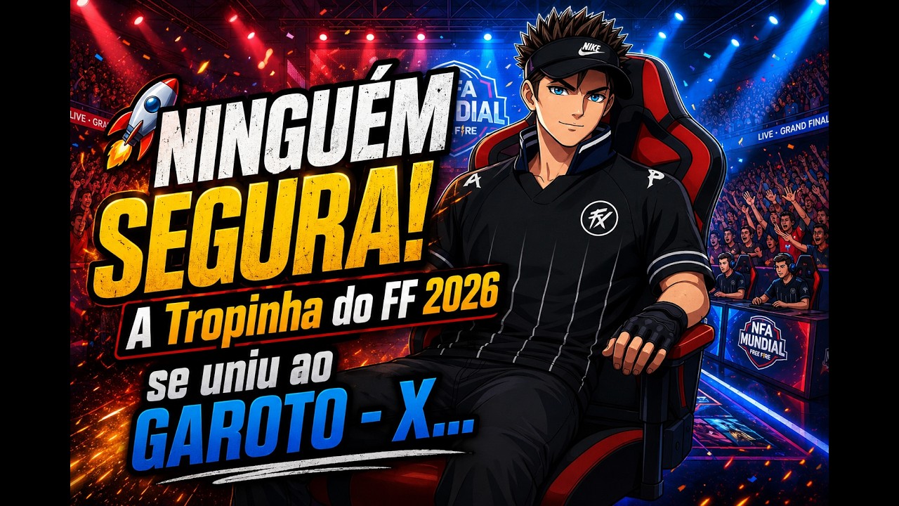 GAROTO - X e Tropinha do Free Fire 2026