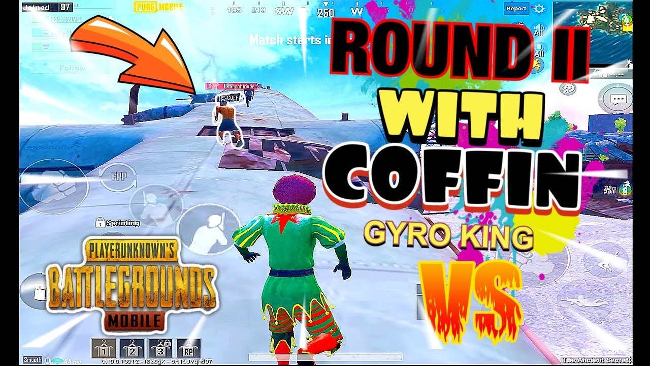I GOT INTO A MATCH WITH COFFIN THE GYROSCOPE KING? | 2 THUMBS GAMEPLAY PUBG MOBILE