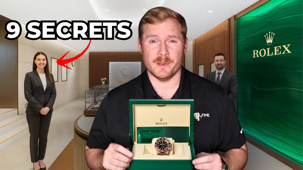 Как купить редчайшие часы Rolex не из каталога в рекламном ролике (9 секретных правил)