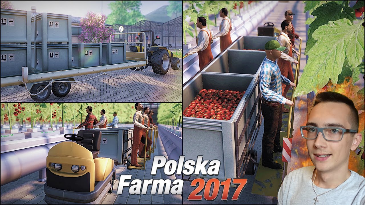 Polska Farma 2017 FARM EXPERT #4 ☆ Zbieranie pomidorów, załadunek skrzyń i skup  ㋡ MafiaSolec