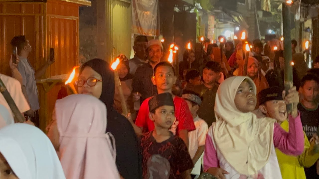 Meriah🔥Pawai Obor Remanuda Sambut Bulan Suci Ramadhan 1447 H